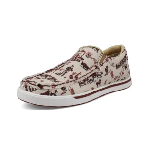 TWISTED X LADIES COWBOY SLIP ON KICKS