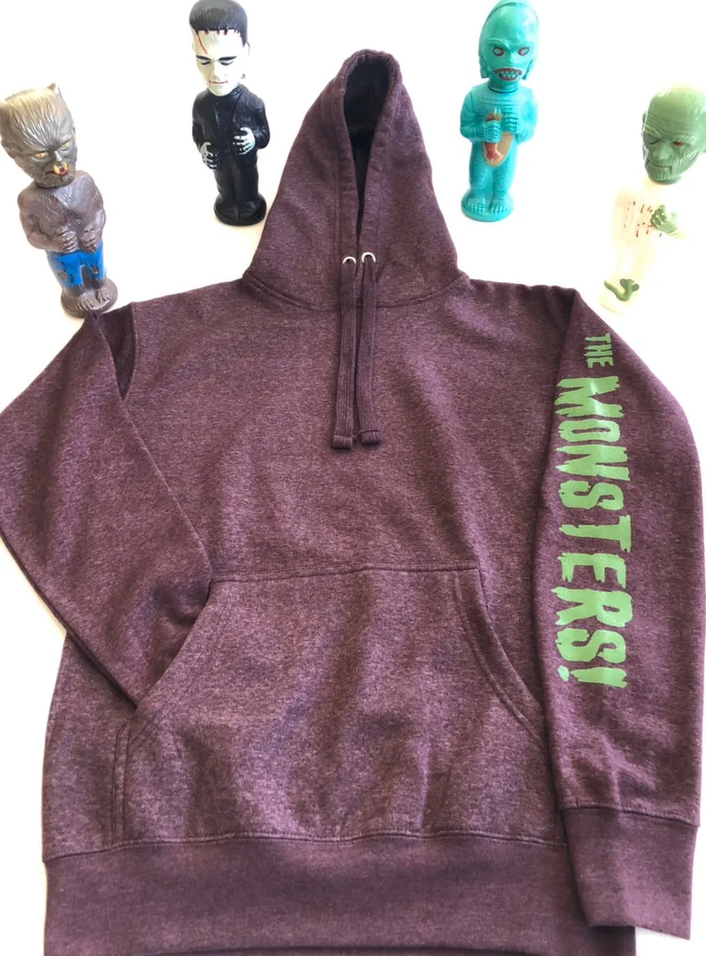 ＊UNISEX＊ BRIDE OF ROLLER DERBY PULLOVER HOODIES *PURPLE