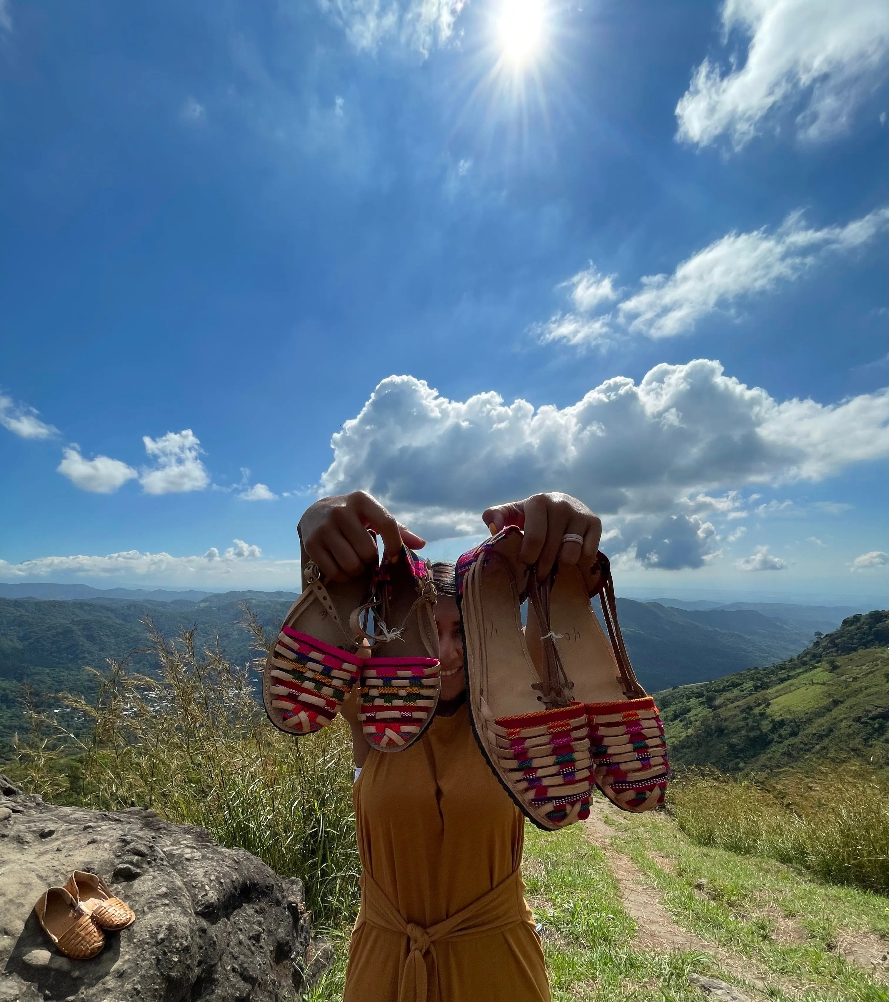 US 10.5/11- Handmade Colorful Leather Huarachas-  CLICK FOR MORE STYLES