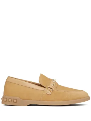 Valentino Garavani Leisure Flows leather loafers