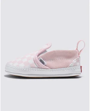 Vans Infant Slip-On V Checkerboard Crib Shoe
