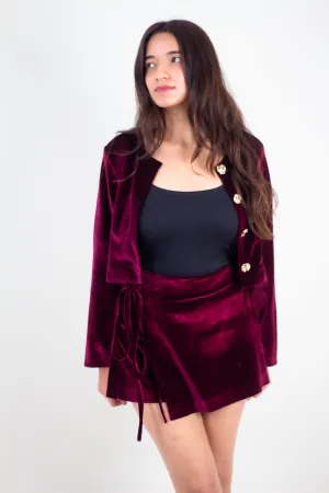 Velvet Blush Blazer