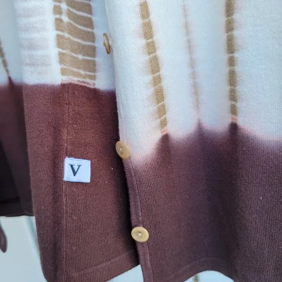 Vertigo Paris | 2pc Sweater Set | Women's S like new Business Casual Tan Brown