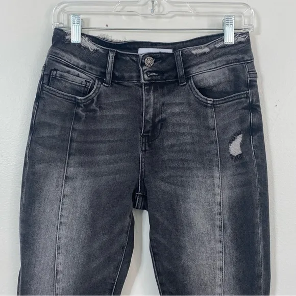 Vervet Take It Easy High Rise Flare Jeans in Black Womens Size 27
