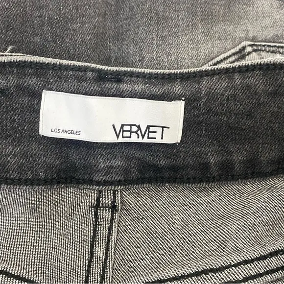Vervet Take It Easy High Rise Flare Jeans in Black Womens Size 27