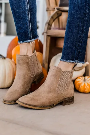 Very G Blake Booties- Beige