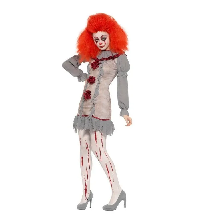 Vintage Clown Lady Costume