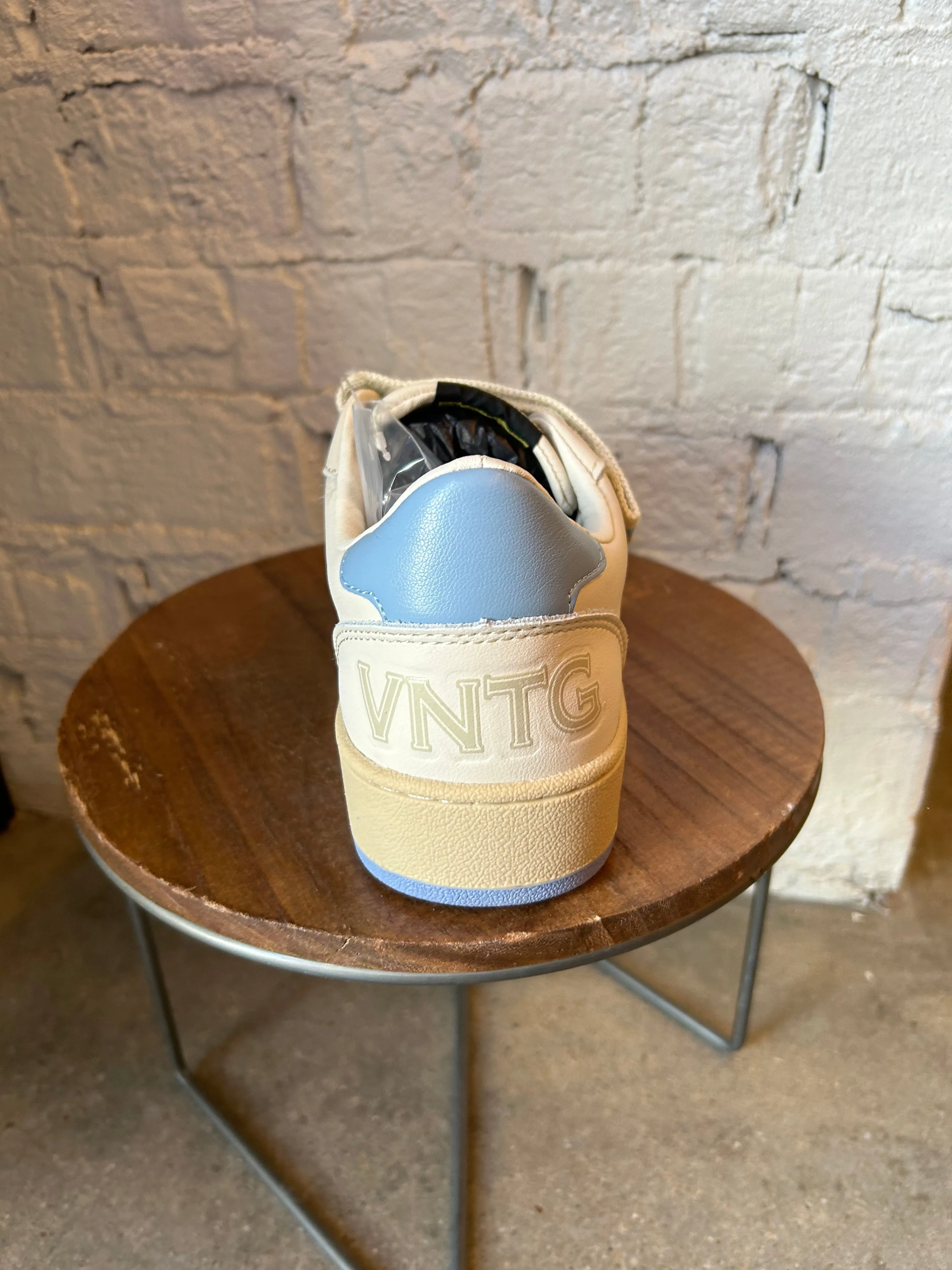 VINTAGE HAVANA SKY BLUE LOGO SNEAKER