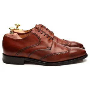 Vintage 'Ronny' Tan Brown Leather Derby UK 7 G