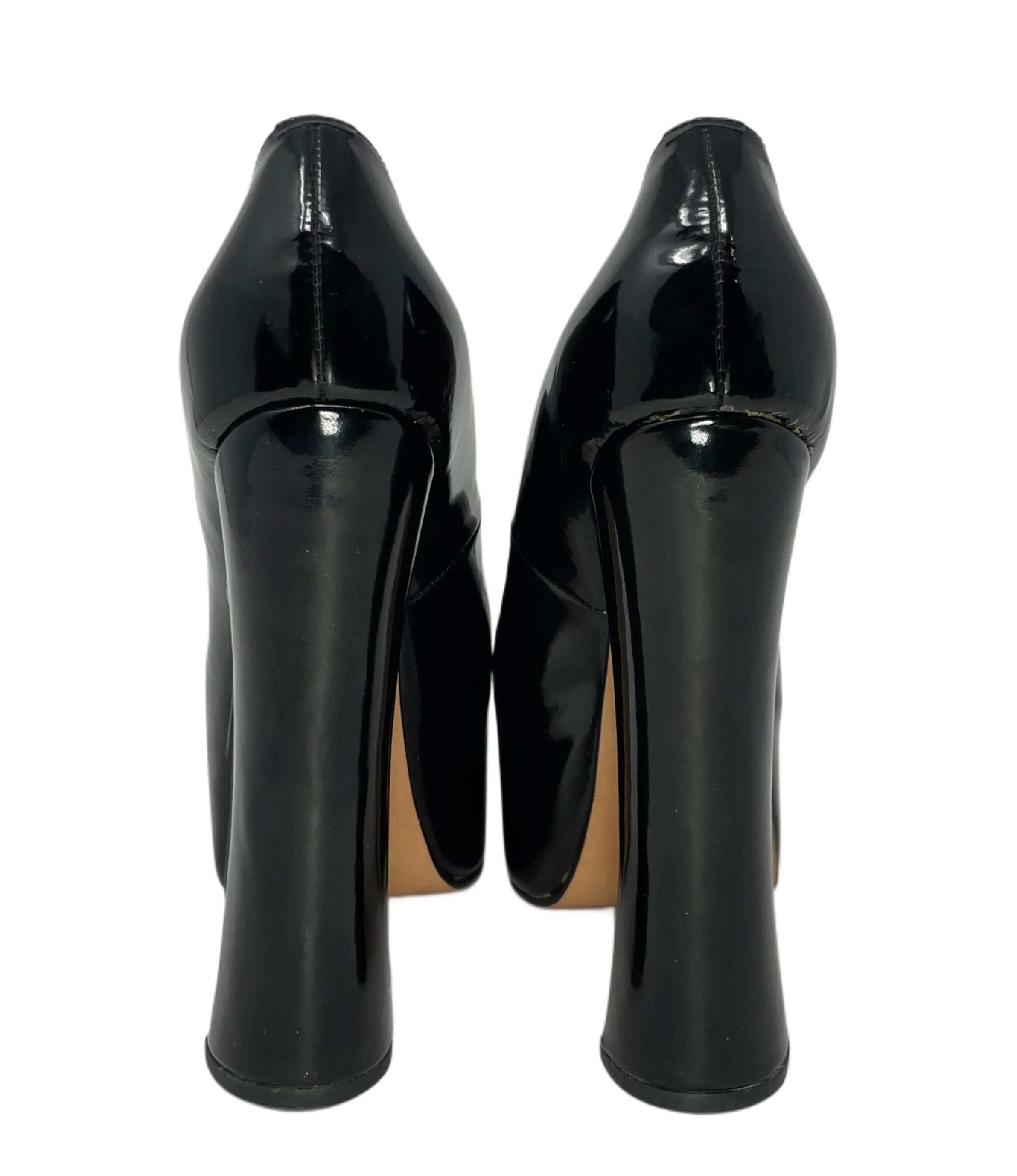 Vivienne Westwood Black Patent Leather Court Pumps, AW91 Reissue, US 6