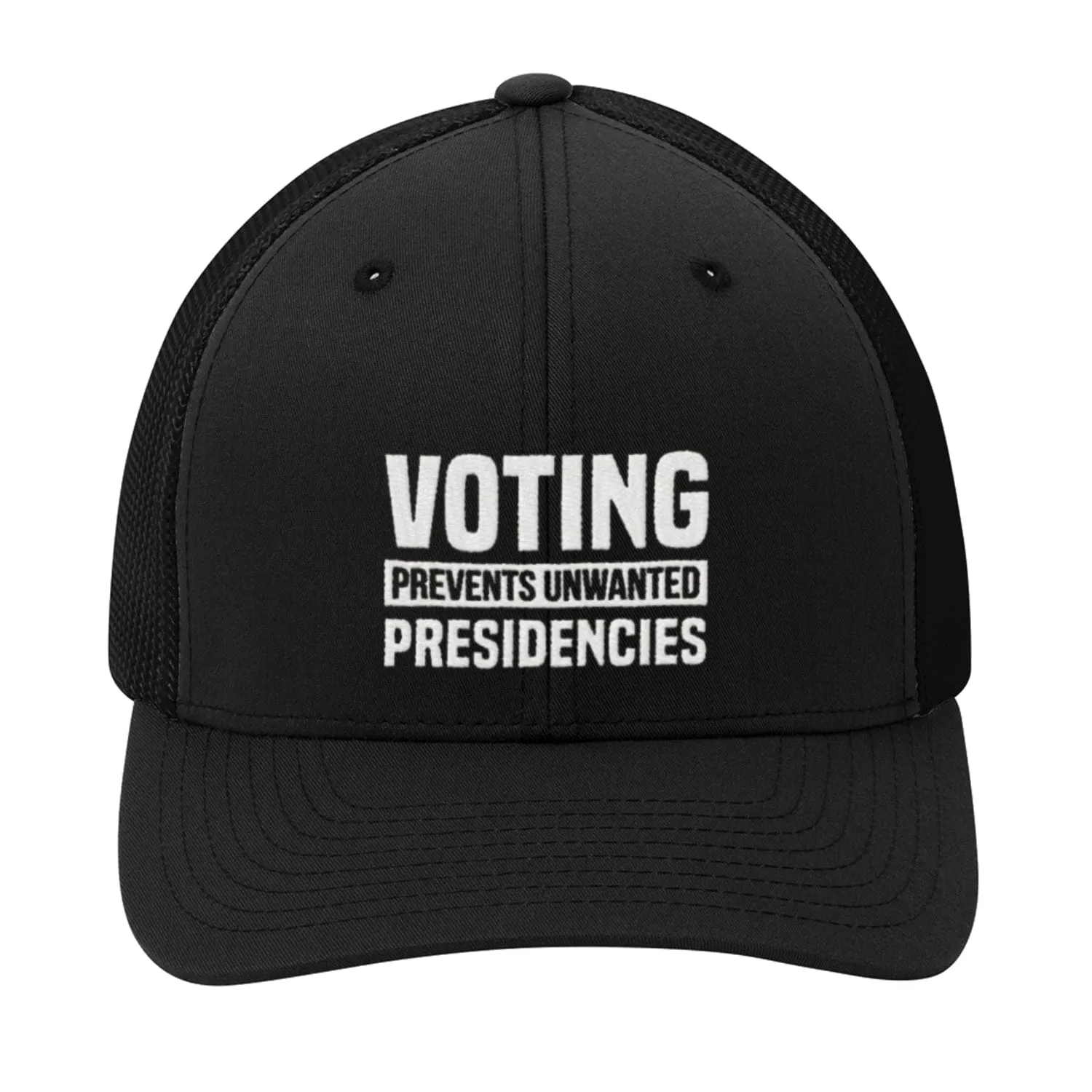 Voting Prevents Unwanted Presidencies Premium Embroidery Hat