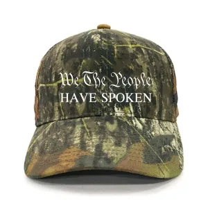 We The People Have Spoken Premium Embroidery Hat