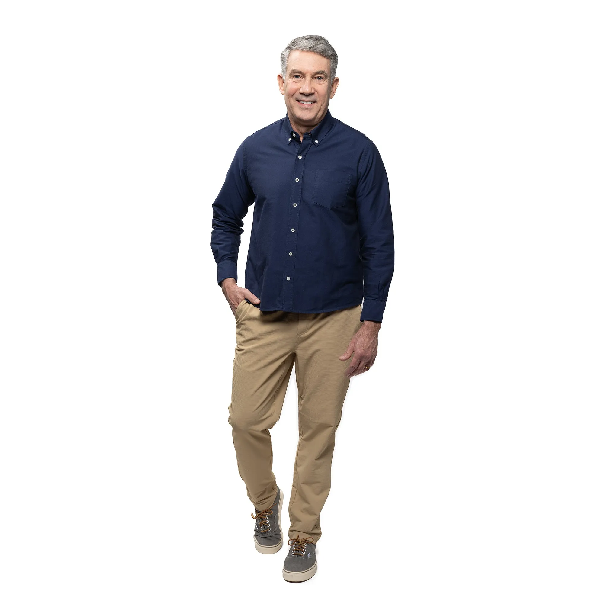 Weekend Oxford Standard Fit - Navy