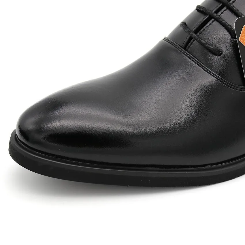 West Louis™ Business Flat Super Fiber Leather Shoes