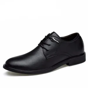 West Louis™ High Quality Genuine Leather Dress Shoes