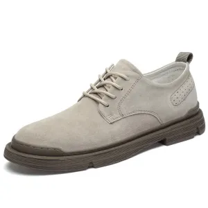 West Louis™ Stylish London Flat Leather Shoes