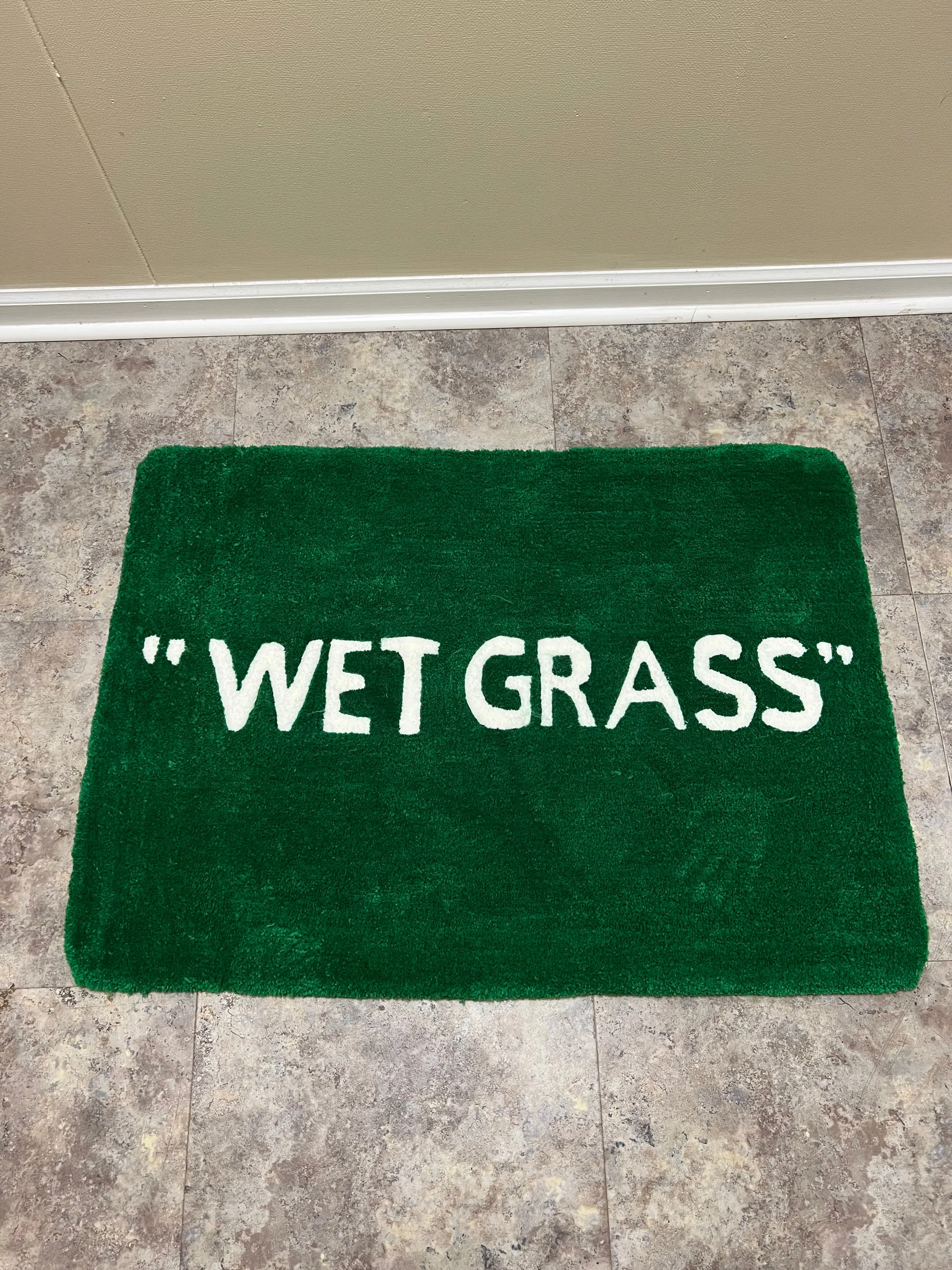 Wet Grass Rug