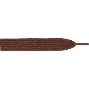 Wholesale Thick Flat 3/4" - Brown (12 Pair Pack) Shoelaces