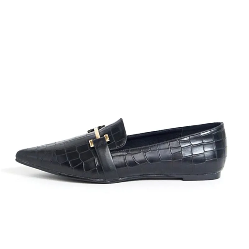 Women Business Pointed Flat Shoe