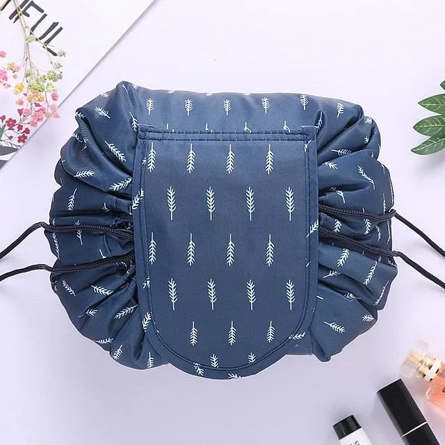 Women Drawstring Cosmetic Bag travel Organizer bag pouch Make Up Case Storage Makeup Bag