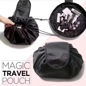 Women Drawstring Cosmetic Bag travel Organizer bag pouch Make Up Case Storage Makeup Bag