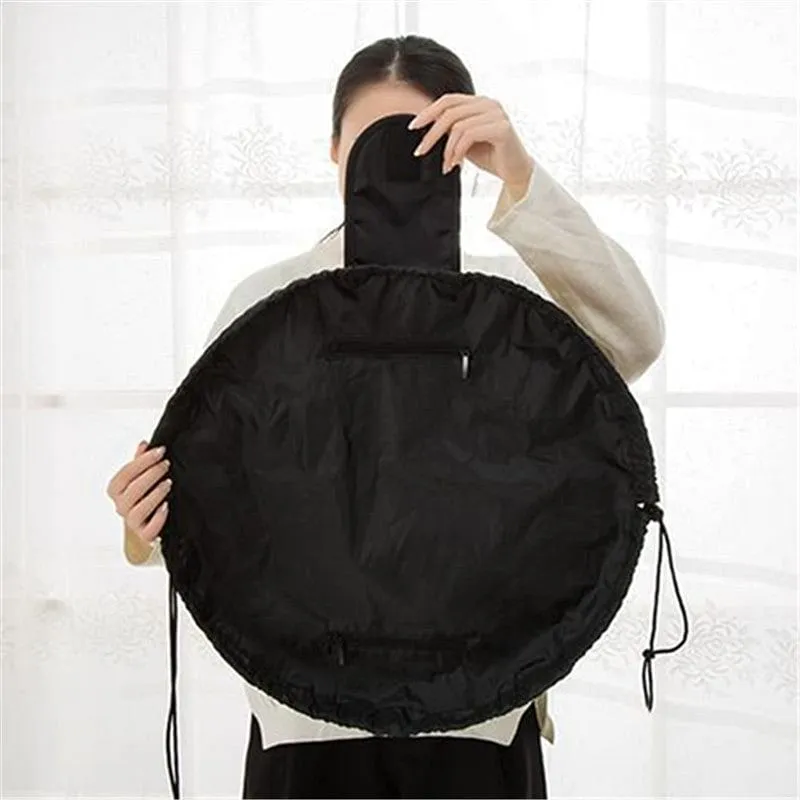 Women Drawstring Cosmetic Bag travel Organizer bag pouch Make Up Case Storage Makeup Bag