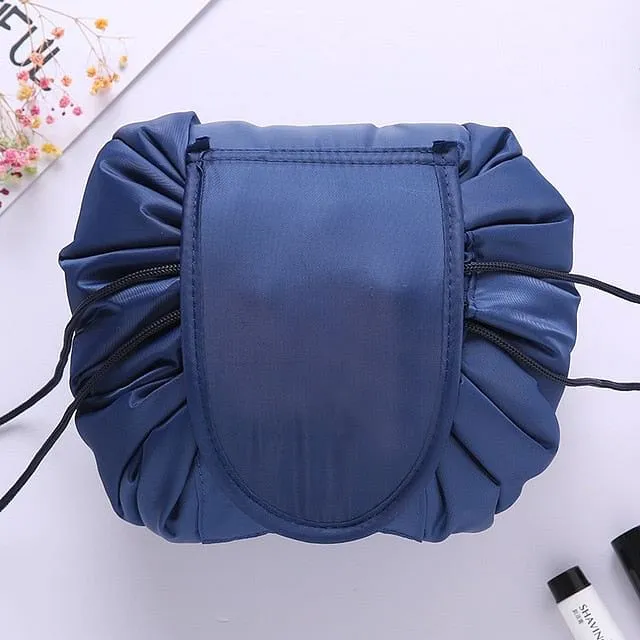 Women Drawstring Cosmetic Bag travel Organizer bag pouch Make Up Case Storage Makeup Bag