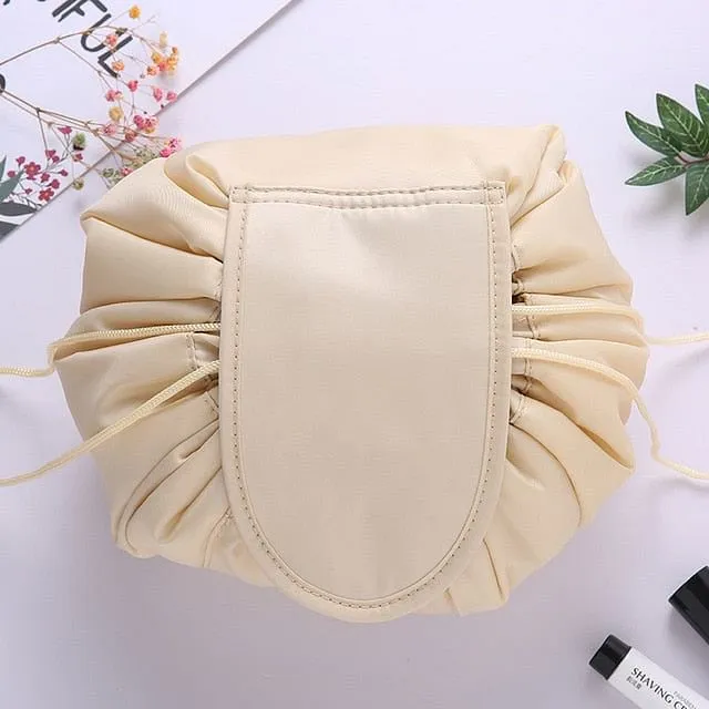 Women Drawstring Cosmetic Bag travel Organizer bag pouch Make Up Case Storage Makeup Bag