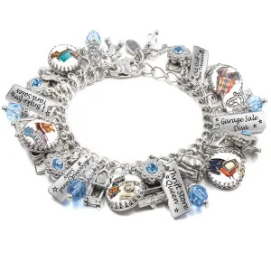 Yard Sale Thrift Shop Charm Bracelet