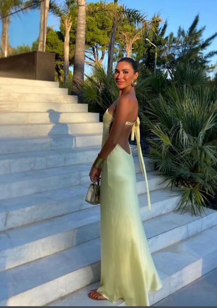 Yellow One Shoulder Prom Dresses, Evening Dress, Floor Length Party Gowns     fg6565
