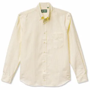Yellow Stripe Spring Oxford Weekend Shirt