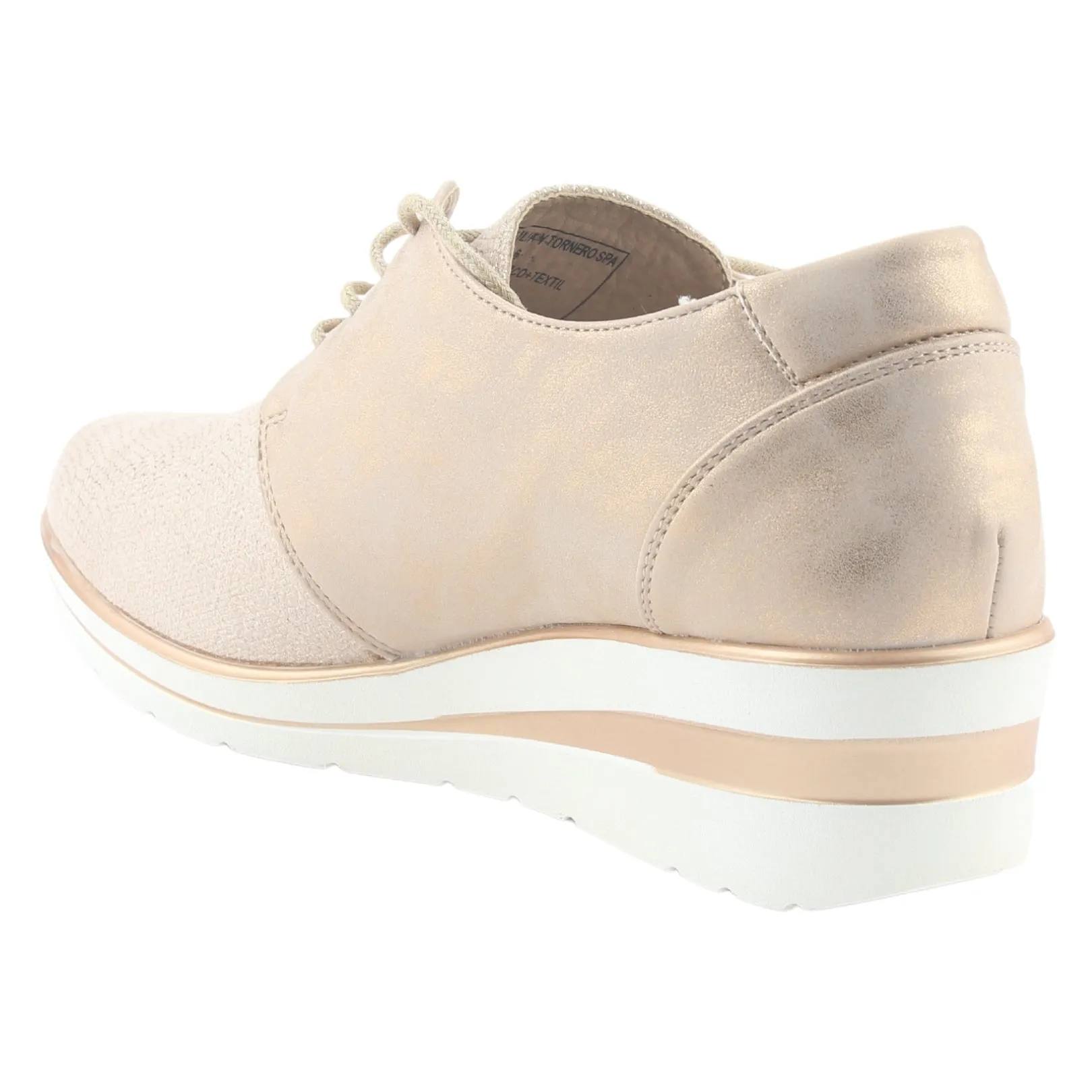 Zapato Chalada Mujer Zlat-5 Dorado Casual