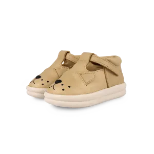Zilpa Shoes | Lion | Gold Metallic Nubuck