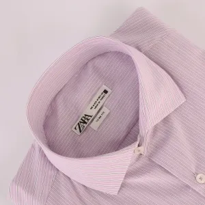 ZR Lilac M Stripes Shirt